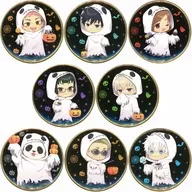 全8種セット 「呪術廻戦×マルキューブ トレーディンググリッター缶バッジ ハロウィンver.」