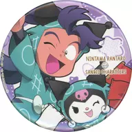 摂津のきり丸＆クロミ 「忍たま乱太郎×サンリオキャラクターズ in AMOCAFE 第三弾 トレーディング56mm缶バッジB」