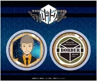 柿崎国治 黒ベストスーツver. 第3弾 ホログラム缶バッジセット 「ワールドトリガー」