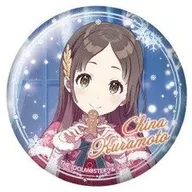倉本千奈 「学園アイドルマスター トレーディングホログラム缶バッジ 24クリスマスver.」
