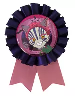 猗窩座 「鬼滅の刃×ufotable Cafe×マチ★アソビCAFE×ufotable DINING ハロウィンイベント2025 ランダムコサージュ風バッジA」