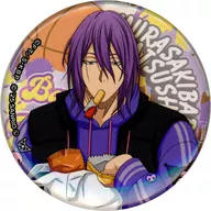 紫原敦×クロミ 「黒子のバスケ×サンリオキャラクターズ PremiumShop 第4弾 缶バッジ ストバスver.」