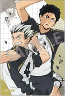 木兎光太郎＆赤葦京治 スクエア缶バッジ 「ハイキュー!!」