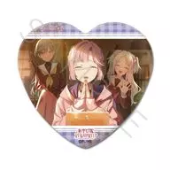 デザインOL.安養寺姫芽(Her-bath-rium) 第7弾 ハート型缶バッジ 「ラブライブ! 蓮ノ空女学院スクールアイドルクラブ」