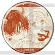 春野嵐子＆天峰栢(ブラウン) 「春の嵐とモンスター 缶バッジ 01」