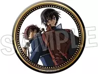 A.ルルーシュ＆スザク Animage ギラギラ缶バッジ vol.3 「コードギアス 反逆のルルーシュ」