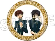 D.ルルーシュ＆スザク Animage ギラギラ缶バッジ 大 vol.3 「コードギアス 反逆のルルーシュ」