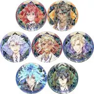全7種セット 「ディズニー ツイステッドワンダーランド ザ アニメーション トレーディングホログラム缶バッジ 寮長ver.」