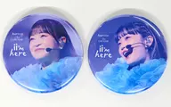 harmoe 缶バッジ2個セット 「Blu-ray harmoe 3rd LIVE TOUR 『ii’m here』」 アニメイト購入特典