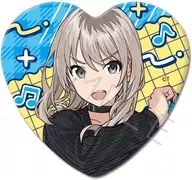 ZD.河原木桃香 第5弾 ハート型缶バッジ 「TVアニメ ガールズバンドクライ」