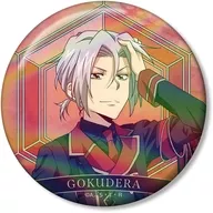 [新品] 獄寺隼人 描き下ろし 75mmオーロラ缶バッジ ブラックミリタリーver. 「家庭教師ヒットマンREBORN!」