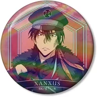 [新品] XANXUS(10年後) 描き下ろし 75mmオーロラ缶バッジ ブラックミリタリーver. 「家庭教師ヒットマンREBORN!」