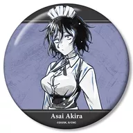 朝井アキラ Ani-Art BLACK 100mm缶バッジ 「よふかしのうた Season2」