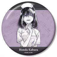 本田カブラ Ani-Art BLACK 100mm缶バッジ 「よふかしのうた Season2」