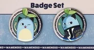 まめねこアパレル 缶バッジセット Bver. 「バーチャルYouTuber にじさんじ」