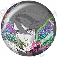 白鳥愛羅(アイラ/変身) 「ダンダダン トレーディンググリッターホログラム缶バッジ モノトーンver.」