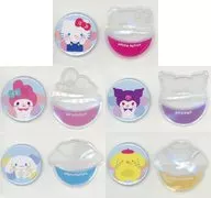 全5種セット 「サンリオキャラクターズ PVCクリアケースつき缶バッジ～ぷにきゅきゅデザイン～」