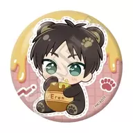 エレン・イェーガー ぬいぴ～すふれんず はらぺこくま 缶バッジ 「進撃の巨人」