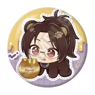 ハンジ・ゾエ ぬいぴ～すふれんず はらぺこくま 缶バッジ 「進撃の巨人」