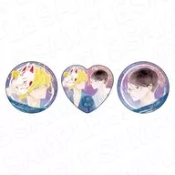 草壁光＆佐条利人 ホログラムカンバッジセット 夏祭り ver. 「同級生シリーズ」