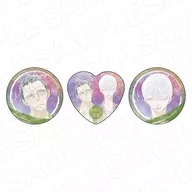 佐条利人の父＆夏目寿一 ホログラムカンバッジセット 夏祭り ver. 「同級生シリーズ」