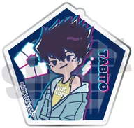 烏旅人 れとぽぷ 第6弾 アクリルバッジ 「ブルーロック」