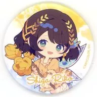 司賀りこ(花の妖精ver.) 「バーチャルYouTuber にじさんじ いずれ菖蒲か杜若×HANA・BIYORI トレーディング缶バッジ ミニキャラver.」