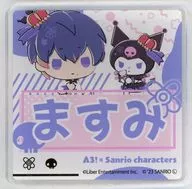 碓氷真澄×クロミ 「A3!(エースリー)×サンリオキャラクターズ アクリルバッジ S＆S」
