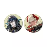 ヴィリーウス＆モンベルド 缶バッジ2個セット 「maimai でらっくす PRiSM PLUS」