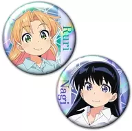 瑠璃＆凪 ホログラム缶バッジ2個セット 「瑠璃の宝石」