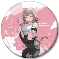 七海千秋 さくしゃ2さんイラスト 100mm缶バッジ ペイントスタイルver. 「ダンガンロンパシリーズ」