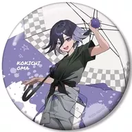 王馬小吉 さくしゃ2さんイラスト 100mm缶バッジ ペイントスタイルver. 「ダンガンロンパシリーズ」