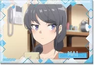 デザイン03(桜島麻衣C) ホログラム缶バッジ 「青春ブタ野郎はサンタクロースの夢を見ない」