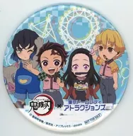 集合(竈門炭治郎) ビッグ缶バッジ 「鬼滅の刃×東京ドームシティアトラクションズ」 チケット特典