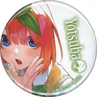 [単品] 中野四葉(制服) トレーディング缶バッジ 「五等分の花嫁～GOTO AKIBA!～主要都市店舗フェア Anisugarフルーツドーナツvol.3」 同梱品