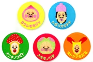 全5種セット 「こびとづかん 刺繍缶バッジ」