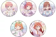 全5種セット 「五等分の花嫁* トレーディング缶バッジ ゆめかわせいふくver.」