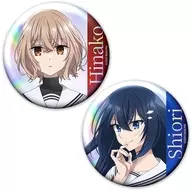 比名子＆汐莉 ホログラム缶バッジ2個セット 「TVアニメ 私を喰べたい、ひとでなし」