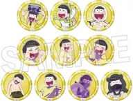 全10種セット 「おそ松さん トレーディング缶バッジ 十四松BOX」