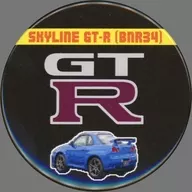 SKYLINE GT-R (BNR34) ロゴ 缶バッジ 「NISSAN 8Bitシリーズ」