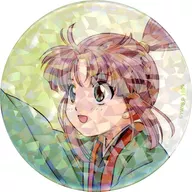 張宿(顔アップ) 缶バッジ 「ふしぎ遊戯 描き下ろし 朱雀の歩みver. 当たり付き一撃コレクション 75mmホログラム缶バッジ」