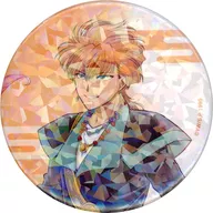 翼宿(上半身) 缶バッジ 「ふしぎ遊戯 描き下ろし 朱雀の歩みver. 当たり付き一撃コレクション 75mmホログラム缶バッジ」