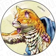 猫は無慈悲な世界の王B カンバッジ 「ニャイト・オブ・ザ・リビングキャット」