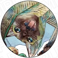 コニャンコー カンバッジ 「ニャイト・オブ・ザ・リビングキャット」