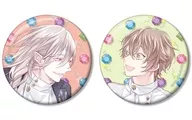 ロズ＆ユイネ 緋汰しっぷ先生 描き下ろし 休日デートver. 缶バッジ2個セット 「甘眩ディカダンス」