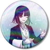 [新品] 九十九今馬 描き下ろし 75mmオーロラ缶バッジ 執事ver. 「HUNDRED LINE -最終防衛学園-」