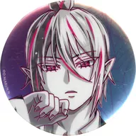 アスモデウス・アリス(メタリック/顔アップ) 缶バッジ 「アニメ 魔入りました!入間くん 描き下ろし ブラックコーデver. Ani-Art aqua label＆BLACK LABEL 一撃コレクション 75mm缶バッジ」