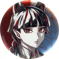 オペラ(メタリック/顔アップ) 缶バッジ 「アニメ 魔入りました!入間くん 描き下ろし ブラックコーデver. Ani-Art aqua label＆BLACK LABEL 一撃コレクション 75mm缶バッジ」