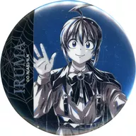 鈴木入間(メタリック/上半身) 缶バッジ 「アニメ 魔入りました!入間くん 描き下ろし ブラックコーデver. Ani-Art aqua label＆BLACK LABEL 一撃コレクション 75mm缶バッジ」