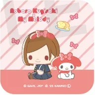 釘崎野薔薇×マイメロディ 「呪術廻戦×サンリオキャラクターズ スクエア缶バッジ」